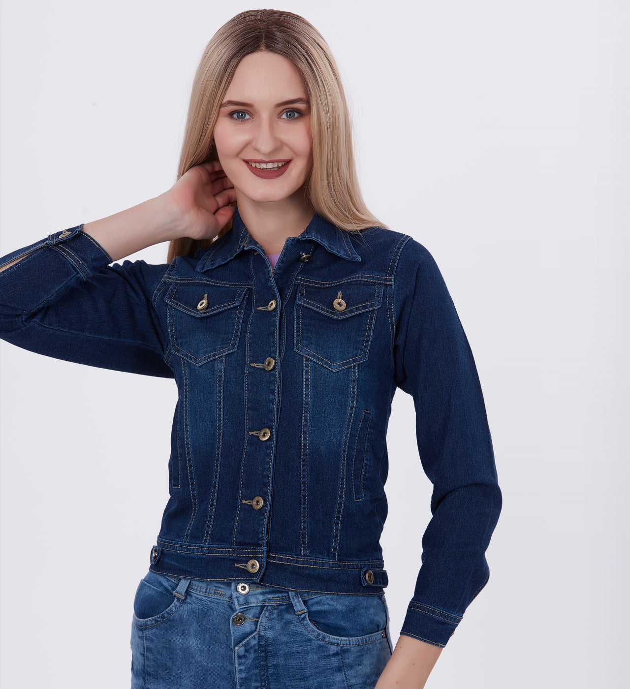 Buy Blue Jackets & Shrugs for Girls by FAME FOREVER BY LIFESTYLE Online |  Ajio.com